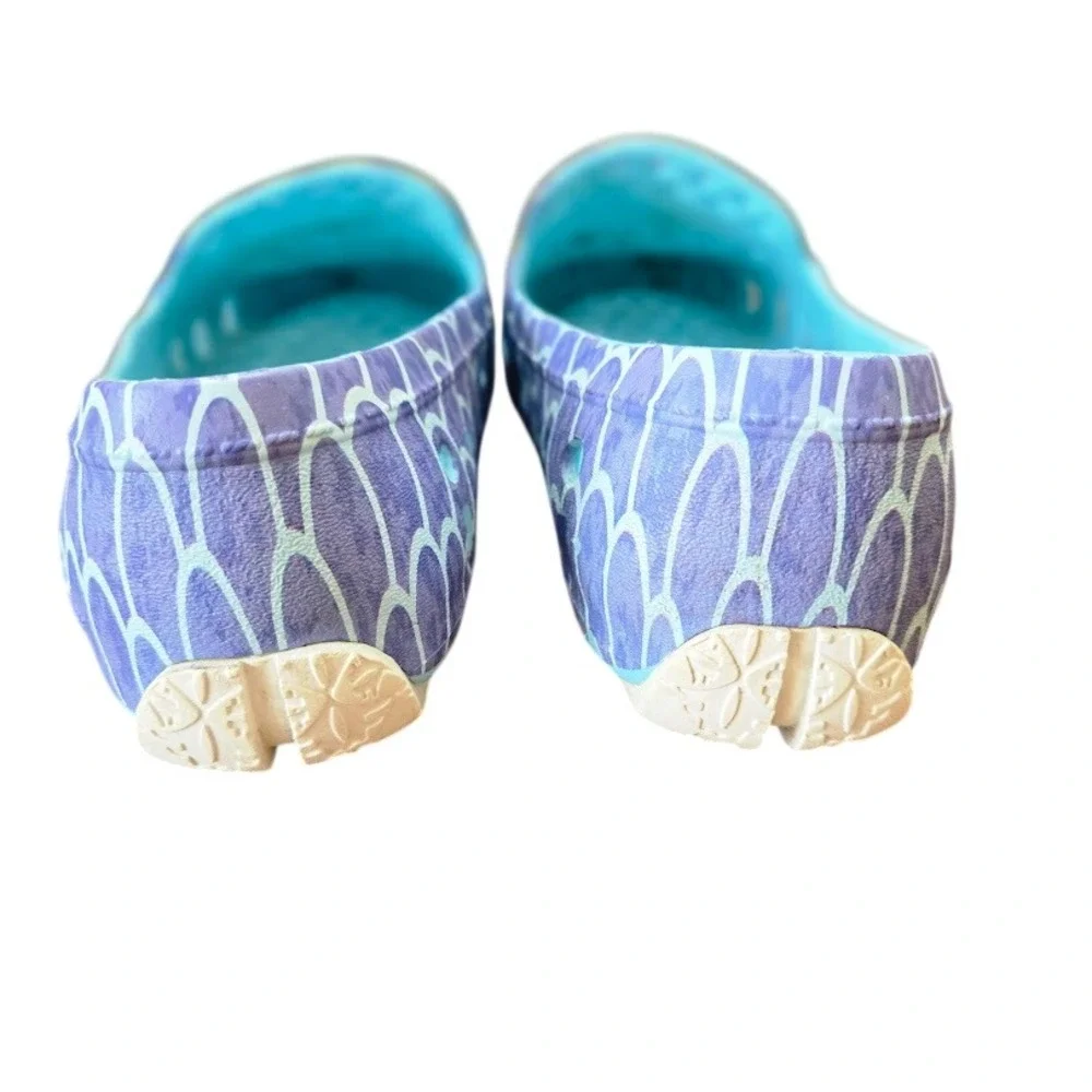 Floafers Posh Driver Loafer Slip‎ on Water Shoes Mermaid Scale Pattern Kids Sz 1